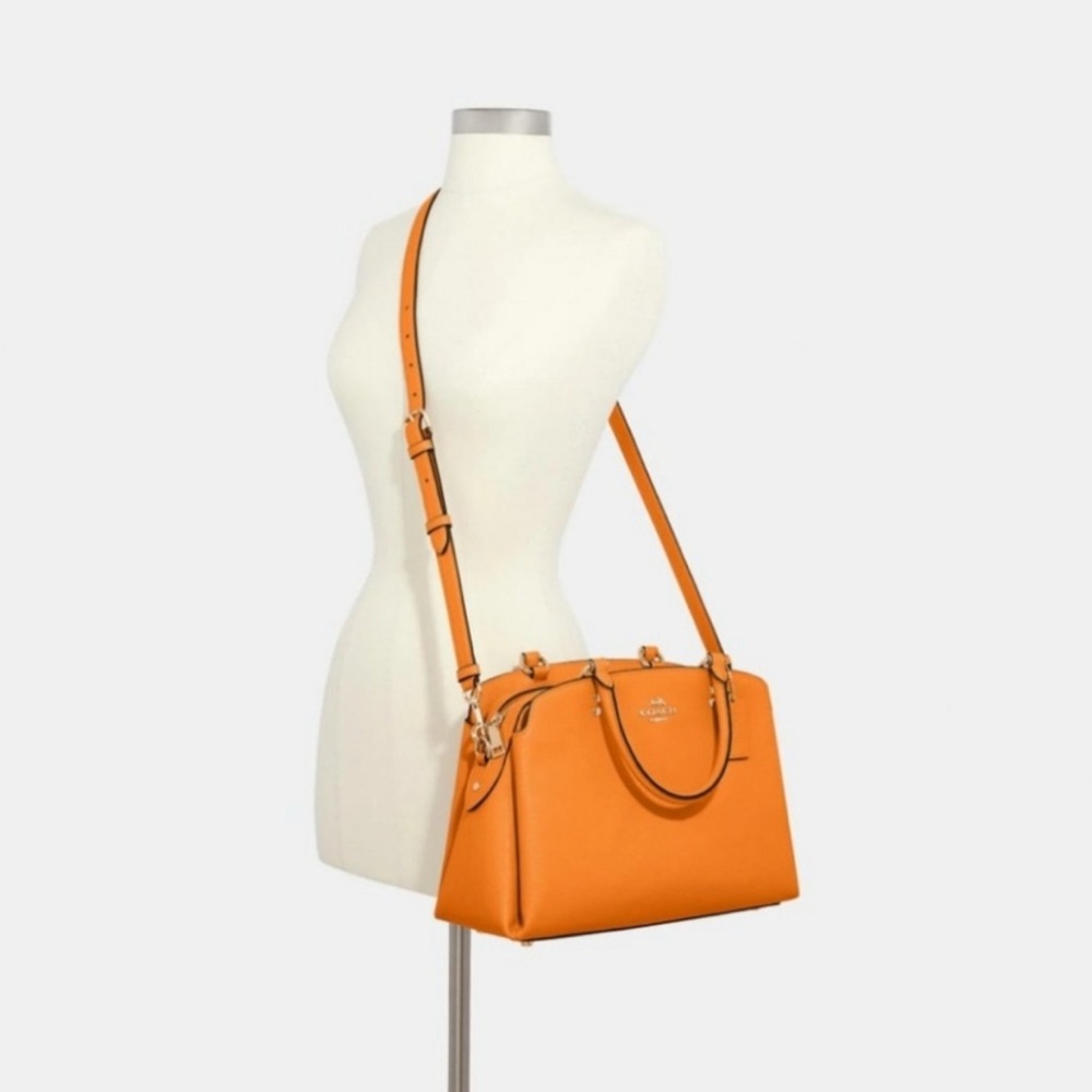 Coach Orange Leather Lillie Carryall
Handbag/Crossbody - Picture 2 of 12